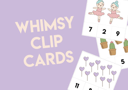 Whimsy Clip Cards