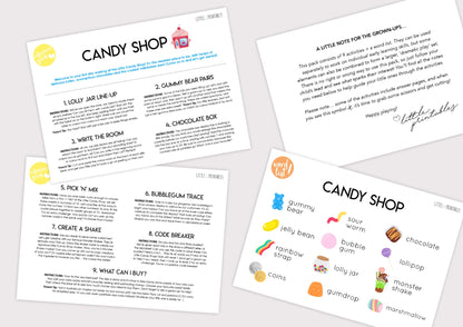 Play & Learn Kit - CANDY SHOP